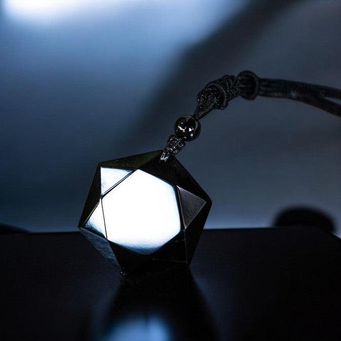 Obsidian Energi-skjold Talisman