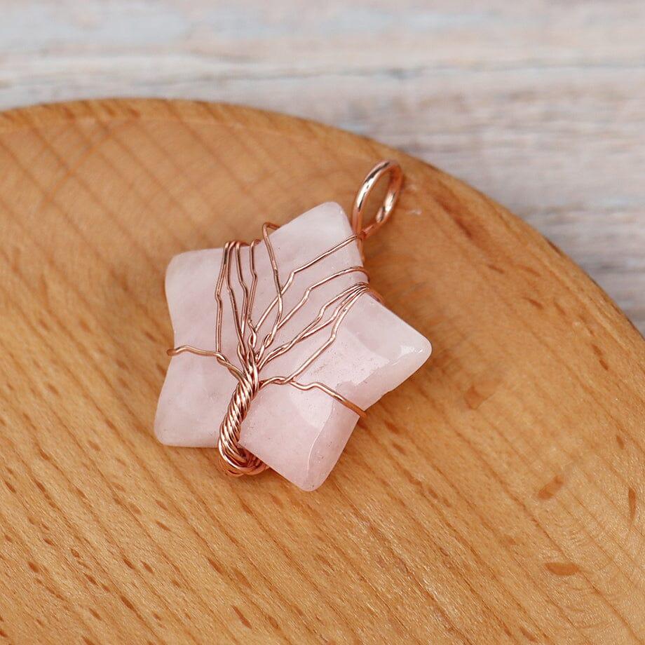 Ædelstens-anhænger "Stellar Livets Træ"