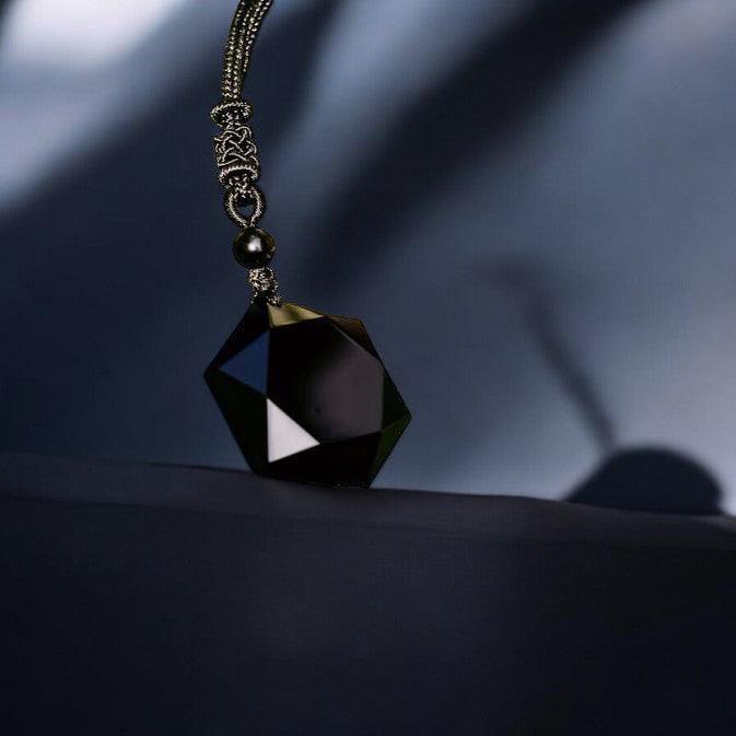 Obsidian Energi-skjold Talisman