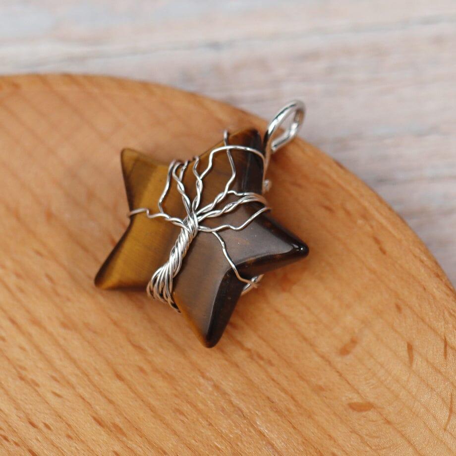 Ædelstens-anhænger "Stellar Livets Træ"