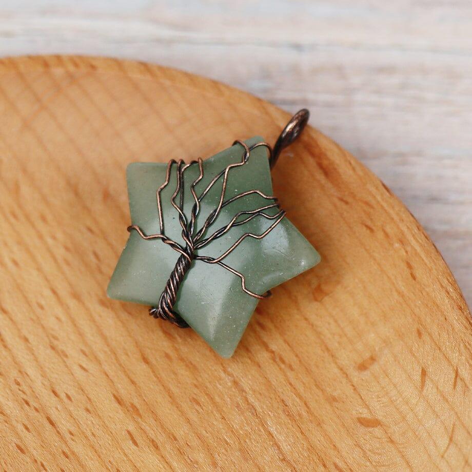 Ædelstens-anhænger "Stellar Livets Træ"