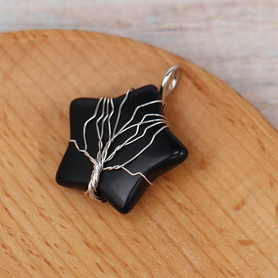 Ædelstens-anhænger "Stellar Livets Træ"