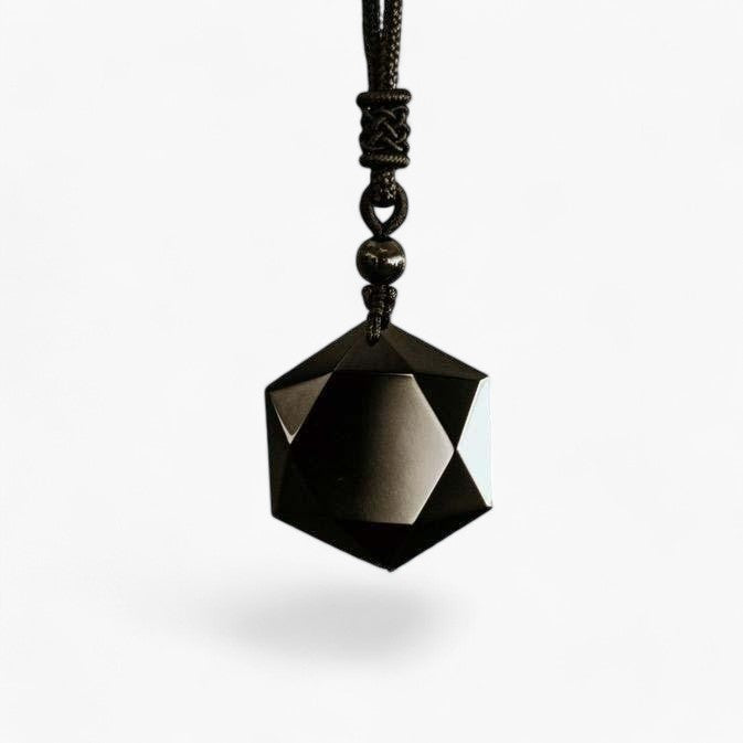 Obsidian Energi-skjold Talisman