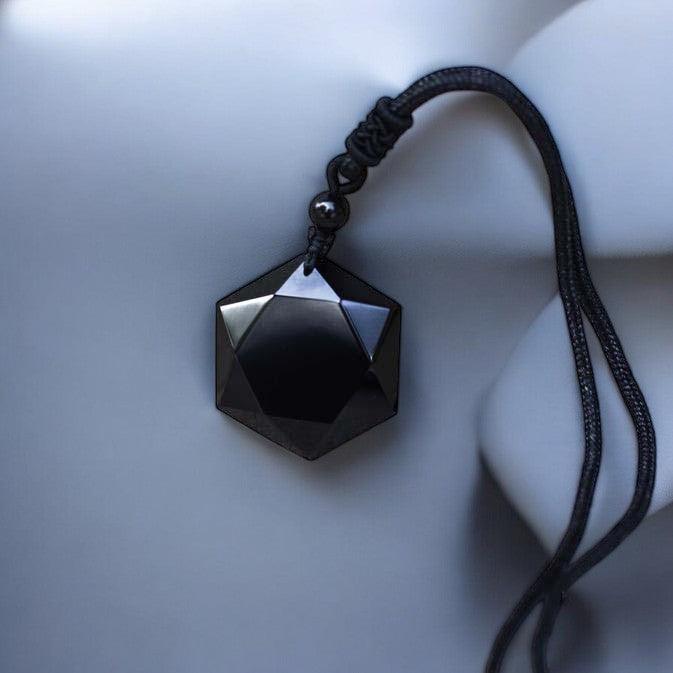 Obsidian Energi-skjold Talisman