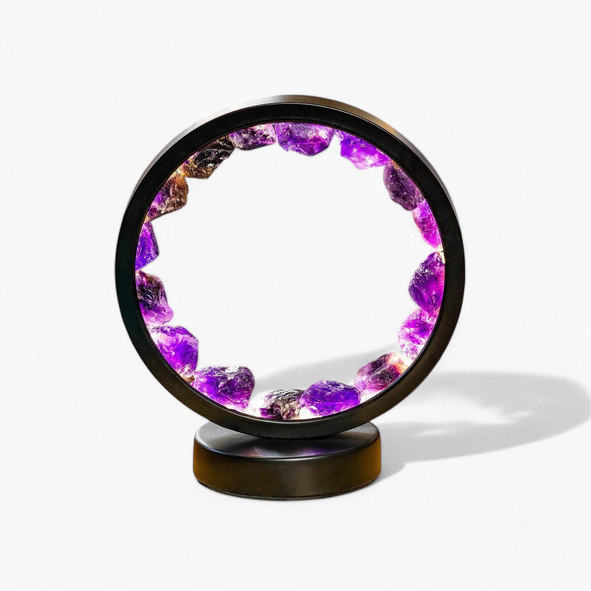 Tranquilt Lys – Ametystlampe til Spirituel Ro