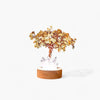 Golden Glow Citrin Velstandstræ-Lampe