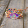 Energigivende healing wrap-armbånd "Intensiv"